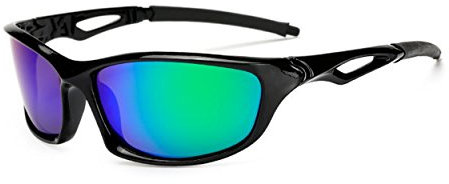 Qixuan Polarized Sport Sunglasses for Men Women Lens HD UV400 Protection Light Weight Frame Outdoor Cycling Running Sun Glasses Waterproof