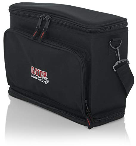 Gator Cases Tragetasche für Shure BLX-Funksysteme mit zwei Mikrofonen und zwei Taschensendern | Schwarz (GM-DUALW)