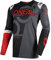 O'NEAL Prodigy Jersey Five Zero I Motocross Shirt MTB Trikot Herren Damen Langarm I Leichtes MX MTB Jersey für perfekte Passform I Bündchenlose Ärmel I Schwarz Neon-Rot I Größe XXL