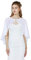 BEAUTELICATE Cape Boléro en Mousseline de Soie De Femme Châle Étole Elégant Transparent pour Mariage Soirée Cérémonie Femme Mariée Demoiselles d'honneur, Style Long - Blanc