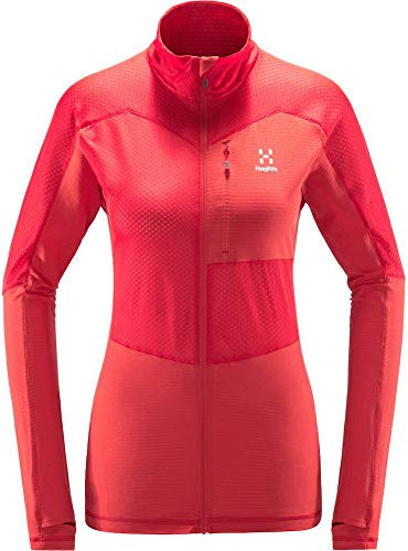 Haglöfs Sirro Mid, Pile Donna, Rosso (Hibiscus Red), XL