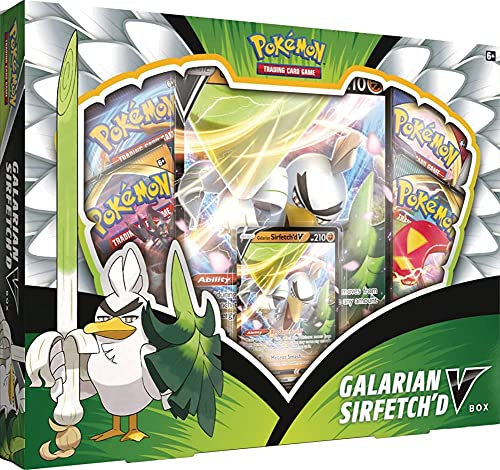 Pokémon POK80737 TCG: Galarian Sirfetch'd V Box, Multicolor