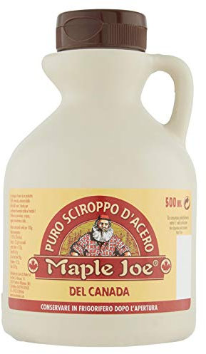 Maple Joe - Sciroppo d'Acero Puro al 100% - Ideale per Cialde Calde - 500 Ml