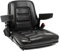 Siège pliable universel pour chariot élévateur, micro interrupteur, accoudoir et ceinture de sécurité, pour tracteur, pelleteuse, pelleteuse, dozer, chariot télescopique ZTR
