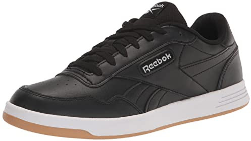 Reebok Court Advance Sneaker für Erwachsene, Unisex, Core Black/Footwear White/Reebok Gum, 44.5/46 EU