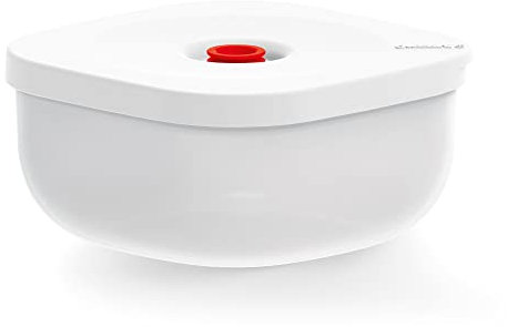 Guzzini - SAVE IT Contenitore Sottovuoto Basso (L) - Bianco, 19,7x19,7xh9,7 cm | 1900 cc - 11850211