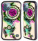 Head Case Designs Rosa Boccioli di Acchiappasogni Cover Ibrida Compatibile con Apple iPhone 13