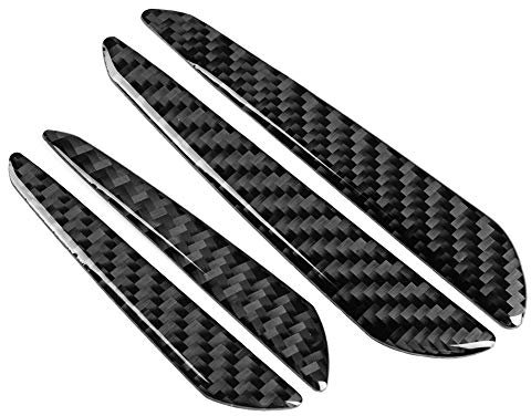 Yosoo Health Gear Car Door Bumper Protector, 4pcs Carbon Fiber Edge Guards, Universal Anti-Collision Front and Rear Door Protector Strips Trim