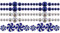 ifundom 2 Sätze Weihnachtsdekoration Vasendekorfüller Zuckerstangen Weihnachtssüßigkeiten-DIY-Ornament Glasvasenfüller Füllstoffe Für Vasendekorationen Kein Loch Acryl Schokoriegel Perle