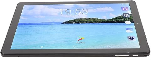 ciciglow 2023 Il Nuovissimo Tabletda 10,1 Pollici, Batteria da 8300 mAh, 15 GB + 128 GB 1 TB, FHD + 1920x1200, Doppia SIM, Fotocamera da 13 MP + 8 MP, GPS con Auricolare (Black)