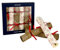 Robin Parker Christmas Crackers - Weihnachtsknallbonbons - 27 x 26 x 4,5 cm - Tischdekoration - Weihnachtsknallbonbons - Partyknallbonbons - Weihnachtsdekoration Weiß