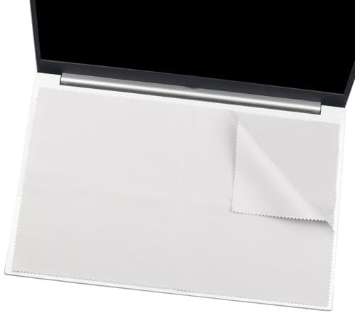 2 Stück 15-17,3 Zoll Laptop-Mikrofaser-Reinigungstuch, Staubreinigung, Laptop-Tastaturschutz, kompatibel mit Dell/HP/Acer/Asus/Lenovo/Samsung/LG etc