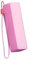 NIHENHAO Coque de batterie externe sans soudure - Boîte de rangement amovible pour batterie portable - Rose