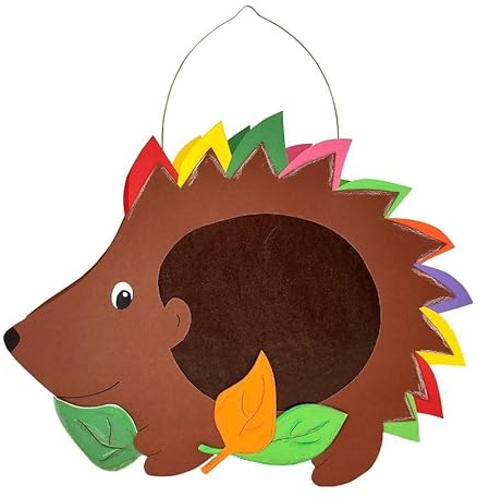 Prell Laternen Bastelset Igel, 4 Stück vorgestanzt