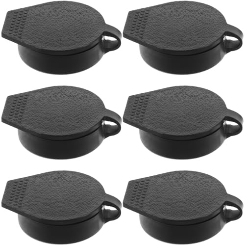 Hemobllo Waterproof Cover 3.46X1.38In Rainproof Lock Caps Key Hole Cover for Electrical Distribution Boxes Outdoor Switch Cabinets Protection 6 Pack
