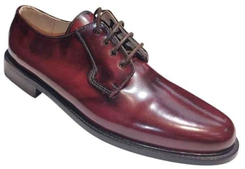 ARIADNA SÁNCHEZ Zapatos de Vestir Piel Hombre, Elegantes Traje y Eventos, Zapatos Clásicos con Cordones (Burdeos, Sistema Tallas Calzado EU, Adulto, Números, Mediano, 42)