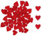 Oblique Unique Holz Konfetti Herzen Rot als Streu Tisch Deko für Valentinstag Hochzeit Kinder Geburtstag Motto Party Basteln