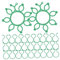 HANABASS 100piezas Clips De Soporte para Plantas De Clips De Plástico Multifuncionales para Enredaderas Fijación para Vides y Trellis Resistente y Flexible para Jardines y Huertos