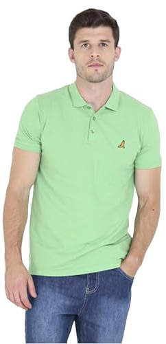 BRAVE SOUL Mens Cotton Polo Shirt Regular Fit Short Sleeve Casual and Office Wear Polo Shirt for Men UK, Size: S to XXL