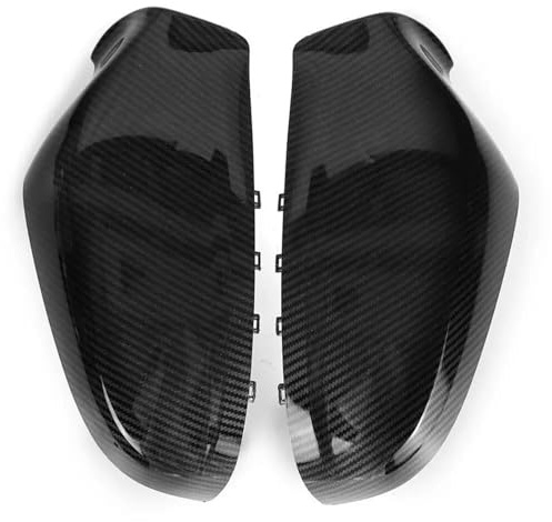 Door Mirror Covers Caps For Vauxhall For Astra H MK5 2004-2009 Car Rearview Side Mirror Cover Wing Cap Exterior Door