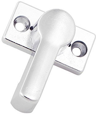 CaraLife Stauklappen Dreh Riegel Chrom Vorreiber 5 mm Grundplatte