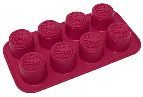 Game of Thrones Z888555 Bac à glaçons Targaryen Logo Multicolore