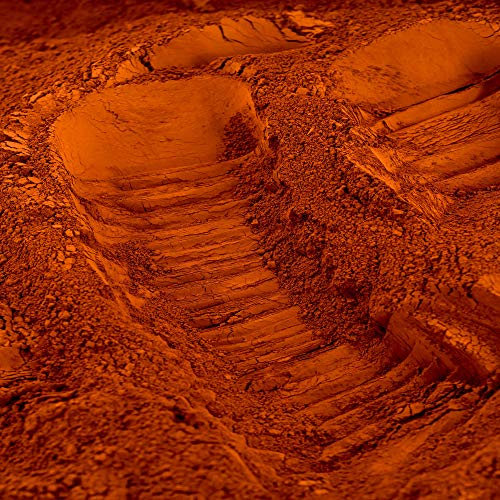 iBéton by Cyril Claire Pigment Terre de Sienne Calcinée pour béton, chaux, peintures, 500g