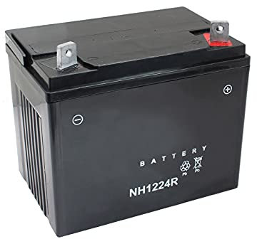SECURA Batterie 12V 22Ah (+ Pol Rechts) kompatibel mit MTD 13/102 135N765N678 Rasentraktor