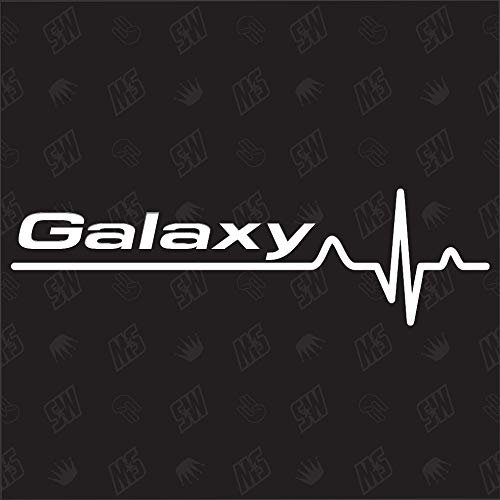 Galaxy Herzschlag - Sticker für Ford