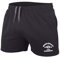Herren Bodybuilding Fitnessstudio Trainieren Kurze Hose Frottee-Baumwolle 5 MA schwarz L