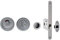 Henderson Lock for Sliding Doors, Satin