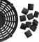 LICQIC Air Fryer Rubber Bumpers, Air Fryer Replacement Parts, Premium Rubber Feet for Hob Grid Suitable Air Fryer