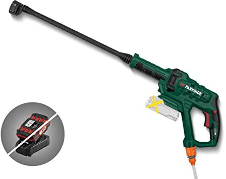 Parkside PDRA 20-Li B2 Battery Pressure Washer without Battery without Charger