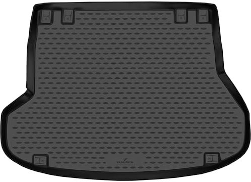 WALSER XTR Kofferraumwanne für Kia Ceed Sportswagon (JD) 09/2012-07/2018, 100% passgenaue Antirutschmatte Auto, Gummimatte Auto, Kofferraum Schutzmatte, Auto Gummimatten
