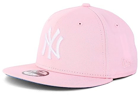 New Era Kids Caps - Kinder Kappe - Baseball Cap - 9FIFTY Snapback - NFL - MLB - NBA (New York Yankees pink Sky)