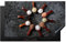 KitchenYeah© Herdabdeckplatte Einteilig Ceranfeld Abdeckplatte für Induktionsschutz Ceranfeldabdeckung Vinyl Herdabdeckplatten Löffel - Kräuter - Gewürze - Lebensmittel - Industrial - 91.2x52 cm