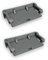 Set di due Supporti Compatibili con Telepass Slim Nuovo Modello 2023 pedaggio Autostrada. Sistema di Fissaggio. Supporto Adesivo. Clip Attacco per Auto. Include Salvietta Detergente