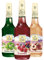 Moulin de Valdonne - Assortiment de Sirop de Grenadine, de sirop de Menthe et de sirop de Pêche Blanche pour boissons rafraîchissantes, cocktail avec ou sans alcool, 3 bouteilles 70 cl