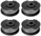 LADAMI Bosch Rasentrimmer Spule mit Bosch Geeignet fadenspule rasentrimmer Trimmen von Rasenkanten und für Mäharbeiten 1.65mm Länge 4.9m 4 Stück