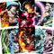 NebulaNova Demon Slayer Leinwand poster set, Anime Wandkunstdruck,13 Stück ästhetisches Bild,Anime Poster Kunstposter für Wohnheim-Dekor,ungerahmt, 20 x 30 cm