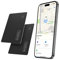 VINGNUT Dünne Geldbörsen-Tracker-Karte,Wiederaufladbarer Geldbörsen-Tracker,IP67 Wasserdicht,kompatibel mit Apple Find My(nur iOS),für Geldbörsen,Telefon,Reisepässe,Gepäckstück-Tracker(2er Pack)