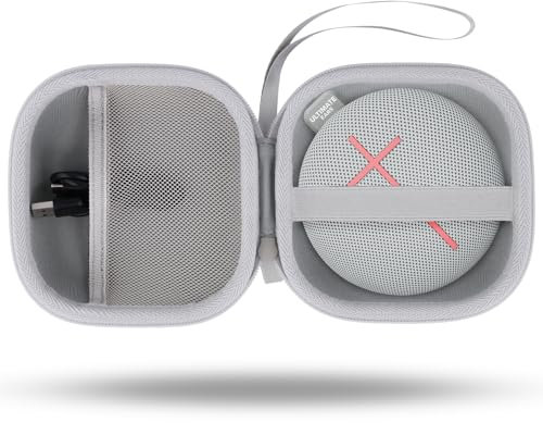 co2CREA Hard Travel Carrying Case for Ultimate Ears UE MINIROLL Ultra Wireless Bluetooth Portable Speaker,Case Only