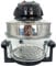 Milageto Freidora de aire Horno de convección Multicooker 20L para preparar comidas rápidas Contenedores de vidrio Freidora de aire crujiente para freír y