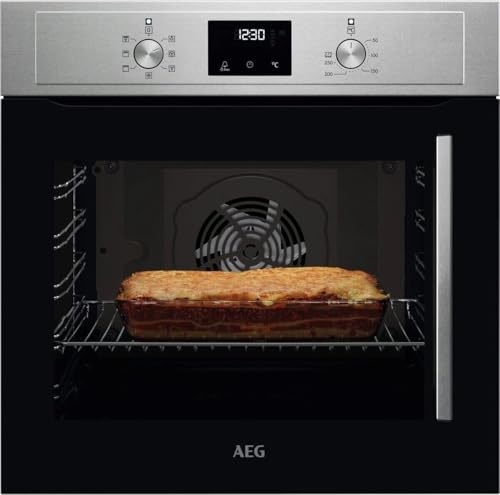AEG Built-in Oven BCX335L11M, 72 L, Class A, Stainless Steel | 72 L capacity, SurroundCook, Class A, 50-275°C, stainless steel with antifingerprint coating
