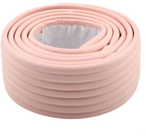 Pipe Insulation Tape, 2m x 8cm Outdoor Water Pipe Anti-Freezing Strip Winter Foam Wrap for Plumbing Protection and Decoration(Pink)