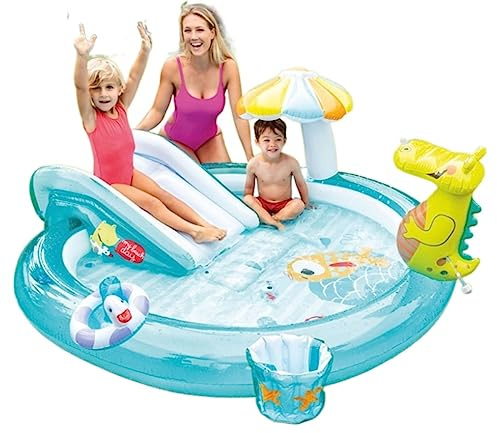 piscina gonfiabile, Piscina fuori terra rotonda, piscina gonfiabile spessa, for esterni, estiva for bambini, sport acquatici