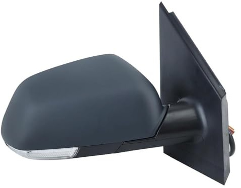 Außenspiegel-Baugruppe Für VW Für Polo Mk4 9N3 2005-2009, Manuell Anklappbar, Beheizbar, Mit Blinker Und Rückspiegel Außenspiegel Baugruppe Zubehör(7Pin Rechts)