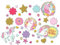 Amscan 361929 - Magical Unicorn Kids Birthday Party Table Confetti Scatters - 3 Bags
