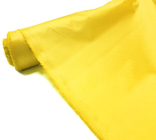 A-Express Yellow Ripstop Fabric Waterproof 3.8oz Kite Material Outdoor Cover 5X Meters