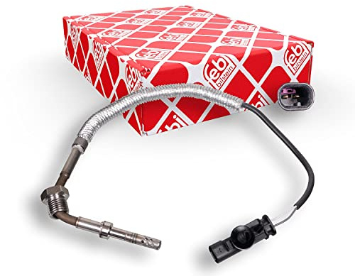 febi bilstein 100806 Abgastemperatursensor , 1 Stück | Kompatibel mit: VOLVO C30, C70 II Cabriolet, S40 II, S60 II, S80 II, V40 Schrägheck, V50, V60 I, V70 III, XC60 I SUV, XC70 II
